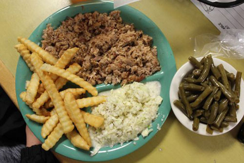 Clarks-Barbecue-Kernersville-Chopped-Plate